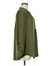 Fervour 100% Polyester Green Long Sleeve Blouse Size M - photo 4