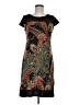Sandra Darren Paisley Black Casual Dress Size 8 - photo 1
