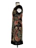 Sandra Darren Paisley Black Casual Dress Size 8 - photo 5