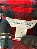 Old Navy 100% Cotton Plaid Red Long Sleeve Button-Down Shirt Size L - photo 7