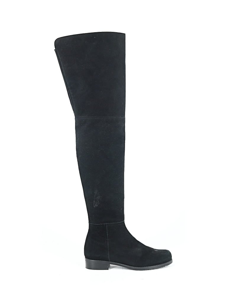 Pre-owned Stuart Weitzman Boots In Black