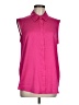 Maison d' Amelie Pink Sleeveless Blouse Size M - photo 1