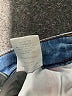 C'est Toi Chevron-herringbone Blue Jeans Size 7 - photo 9