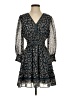 Max Studio 100% Polyester Floral Blue Casual Dress Size XS (estimated) - photo 1