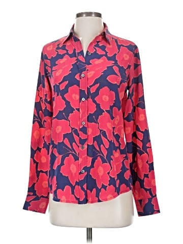 C. Wonder Long Sleeve Silk Top (view 1)