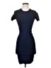French Connection Solid Blue Cocktail Dress Size 0 - photo 1