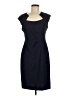 Connected Apparel Solid Black Cocktail Dress Size 8 - photo 1