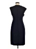 Connected Apparel Solid Black Cocktail Dress Size 8 - photo 2