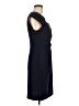 Connected Apparel Solid Black Cocktail Dress Size 8 - photo 4