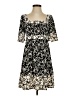 BCBGMAXAZRIA Print Black Cocktail Dress Size S - photo 1