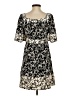 BCBGMAXAZRIA Print Black Cocktail Dress Size S - photo 2