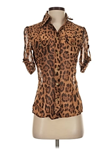 Dolce & Gabbana Animal Print Blouse (view 1)