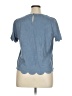 A Beautiful Soul 100% Polyester Blue Short Sleeve Top Size 1X - photo 2