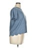 A Beautiful Soul 100% Polyester Blue Short Sleeve Top Size 1X - photo 4