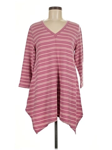 Garnet Hill 3/4 Sleeve T-Shirt (view 1)