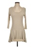 Peruvian Connection Tan 3/4 Sleeve Top Size S - photo 1