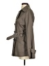 Adolfo Dominguez Gray Tan Trenchcoat Size XS - photo 5