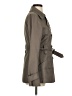 Adolfo Dominguez Gray Tan Trenchcoat Size XS - photo 4