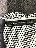Zara Houndstooth Silver Long Sleeve Blouse Size S - photo 7