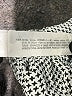 Zara Houndstooth Silver Long Sleeve Blouse Size S - photo 8