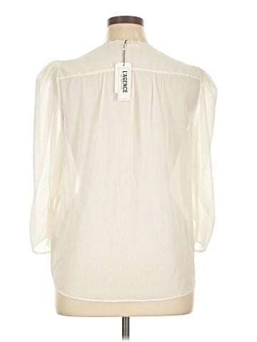 L'Agence 3/4 Sleeve Blouse (view 2)