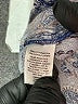 Hinge Paisley Blue Casual Dress Size S - photo 8