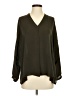 Vince. Green Long Sleeve Blouse Size S - photo 1