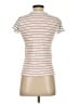 ATM 100% Cotton Stripes Ivory Short Sleeve Turtleneck Size XS - photo 2