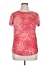 David Cline Animal Print Red Active T-Shirt Size XL - photo 1
