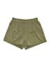 Shein 100% Polyester Solid Green Khaki Shorts Size L - photo 1
