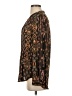 H&M Brown Long Sleeve Blouse Size 4 - photo 5