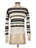 Veronica Beard Stripes Ivory Turtleneck Sweater Size S - photo 2
