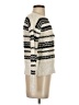 Veronica Beard Stripes Ivory Turtleneck Sweater Size S - photo 4