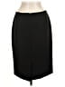 Halogen Solid Black Casual Skirt Size 8 - photo 2
