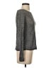 Express 100% Rayon Chevron-herringbone Gray Pullover Sweater Size XS - photo 4