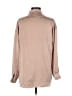 Express 100% Polyester Tan Long Sleeve Blouse Size XS - photo 2