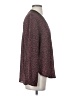 GNW 100% Polyester Burgundy Long Sleeve Blouse Size S - photo 4