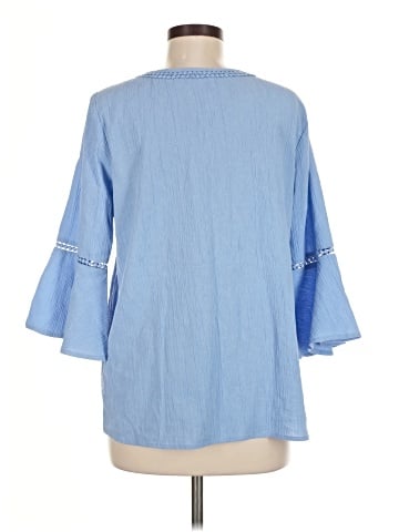 Denim + Company 3/4 Sleeve Blouse (view 2)