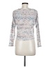Rush Silver Long Sleeve Top Size M - photo 2