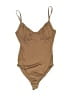 Babaton 100% Polyester Tan Brown Bodysuit Size XS - photo 1