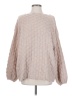 Shein 100% Polyester Tan Pullover Sweater Size 4 - photo 1