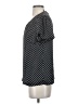 J.Crew 100% Polyester Polka Dots Black Short Sleeve Top Size S (estimated) - photo 5