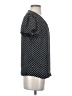 J.Crew 100% Polyester Polka Dots Black Short Sleeve Top Size S (estimated) - photo 4