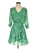 Sienna Sky 100% Polyester Green Casual Dress Size S - photo 1