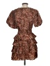 VICI 100% Polyester Animal Print Brown Cocktail Dress Size S - photo 2
