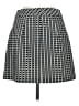 Express Houndstooth Gray Black Casual Skirt Size 8 - photo 2