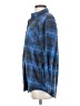 Eddie Bauer Plaid Blue Long Sleeve Button-Down Shirt Size XS - photo 5