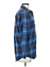 Eddie Bauer Plaid Blue Long Sleeve Button-Down Shirt Size XS - photo 4