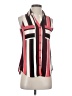 Express 100% Polyester Color Block Pink Sleeveless Blouse Size XS - photo 1