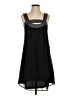 Traffic People 100% Polyester Solid Black Casual Dress Size S - photo 1